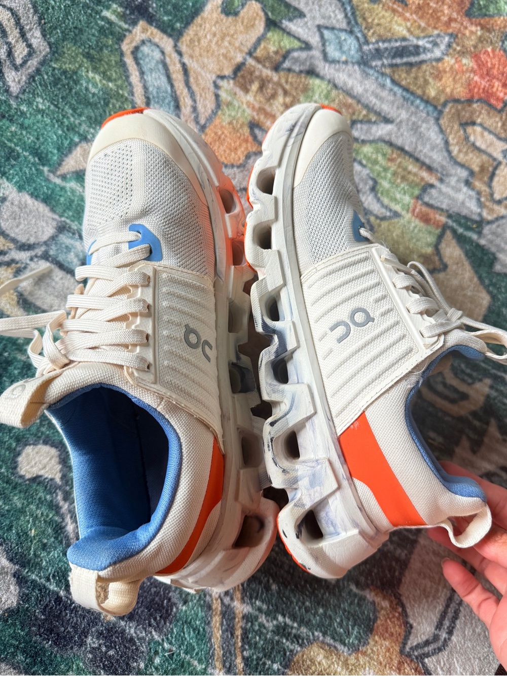 On Cloud Kids Athletic Sneakers size Youth 4.5 - Picture 8 of 11